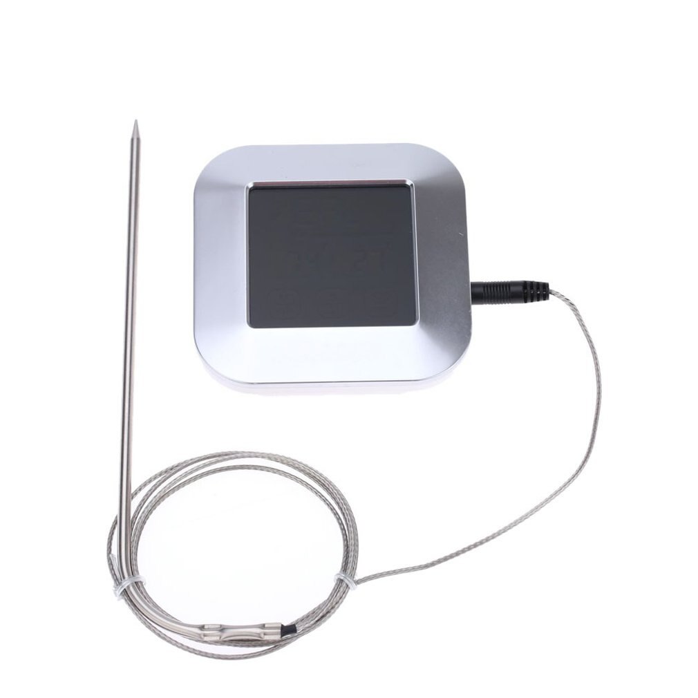 Digital meat thermometer with 3 probes temperature probes for grilling grill & smoker Kitchen food thermometer touch screen