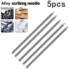 Alloy scribe pen Metal Wood Cutting Marker Pencil metalworking woodworking Hand Tools Carbide Scriber Pen for Glass Tile cutting: 5pcs