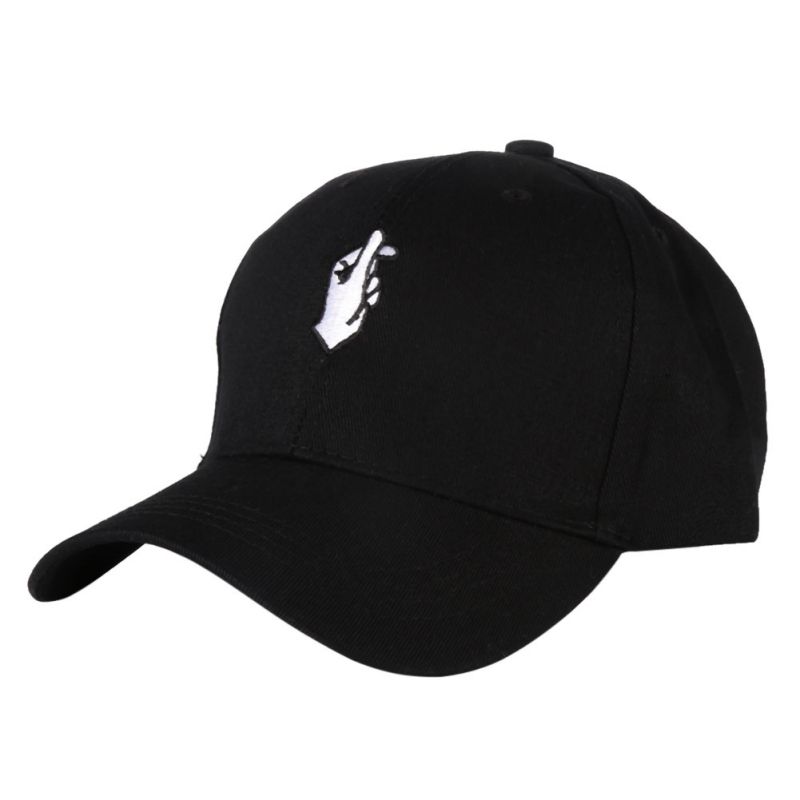 Mannen Vrouwen Piekte Hoed HipHop Gebogen Strapback Baseball Tennis Cap Verstelbare Hoeden