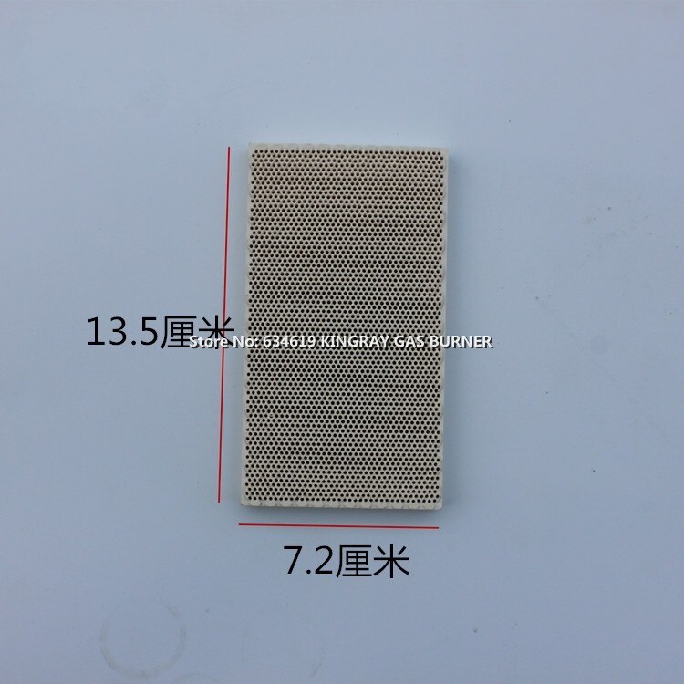 Commercial Infrared Gas Burner Honeycomb Ceramic Plate Burning Plate Grill Honeycomb Ceramic Tiles Burner Accessories
