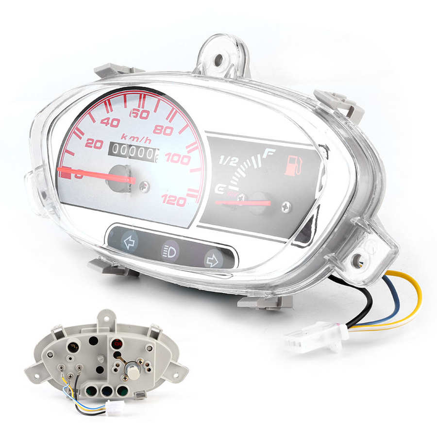 Speedometer scooter speedometer 72v speedometer turteller meter motorsykkel scooter abs gauge fit for jog 72v turteller