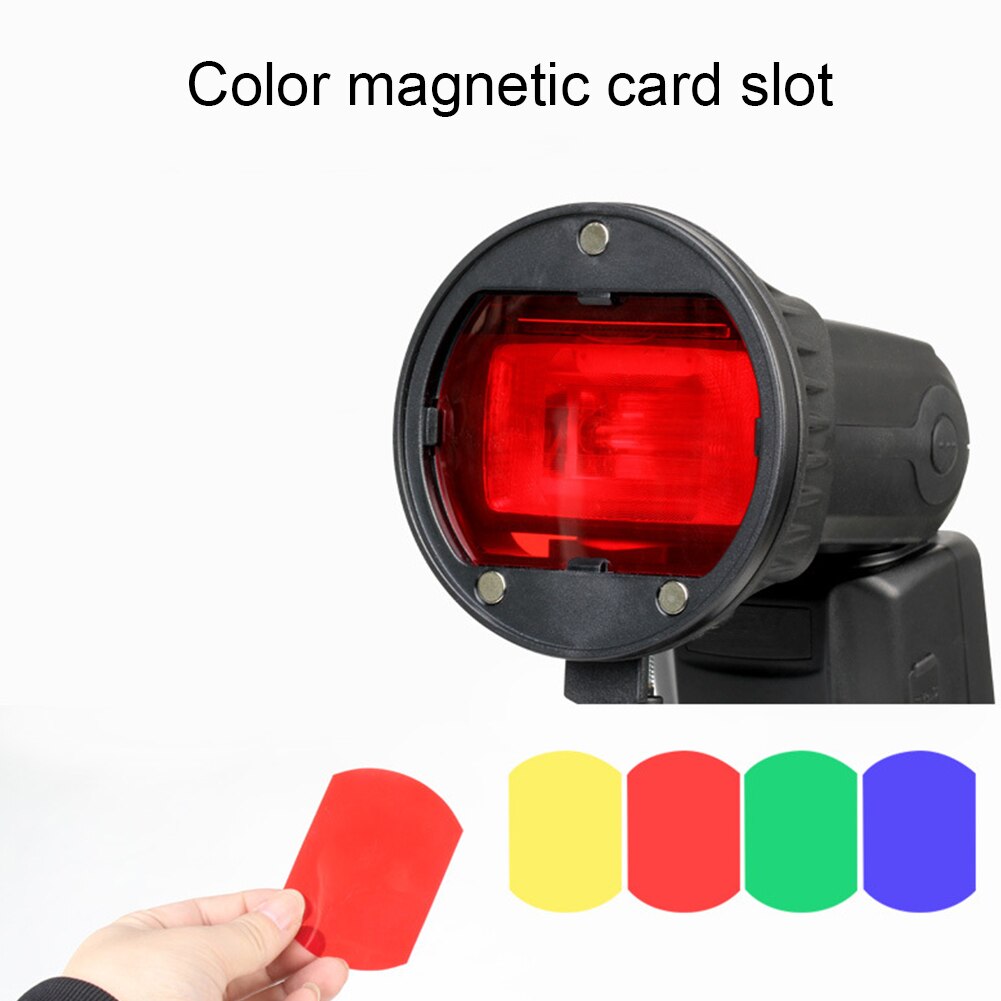 Support de lampe Kit nid d'abeille bricolage photographie couleur Flash diffuseur universel magnétique doux vitesse lumière caméra nid