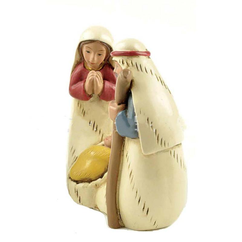 Home church ornaments hand-painted nativity resin