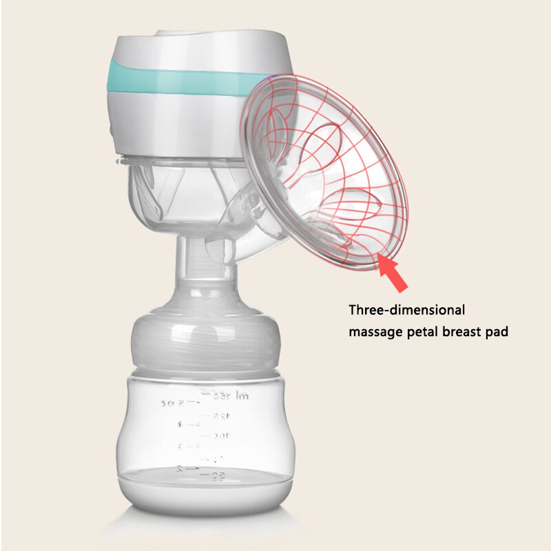 Electric Automatic Breast Pump Integrated Use Rechargeable Massage With Bottle Baby Milking Maternity Breast Pump Accessories