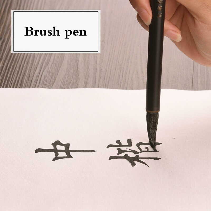Calligraphy Pen 3pcs Adult Chinese Calligraphy Painting Brush Pen Beginner Multiple Hair Regular Script Writing Brush Caligrafia
