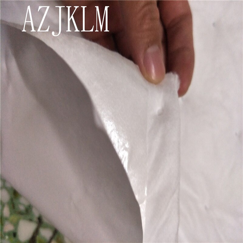 1 xvit bomull 50 cmx 80cm ljuddämpare ljuddämpare matta foliesköld självhäftande bilstylingtillbehör ljudisolering motorhuvshögtalare