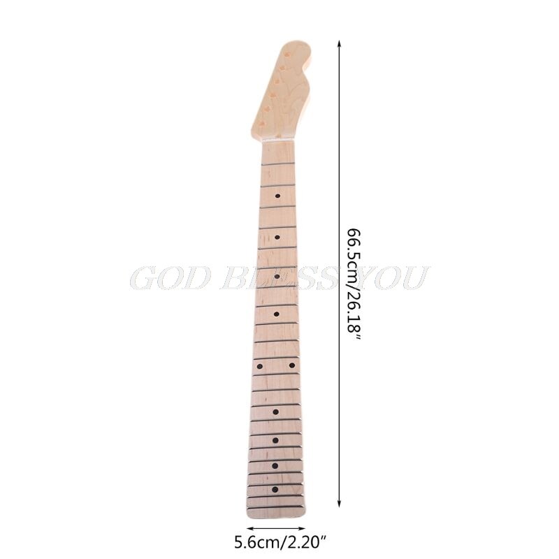 full maple wood electric guitar neck ST model neck