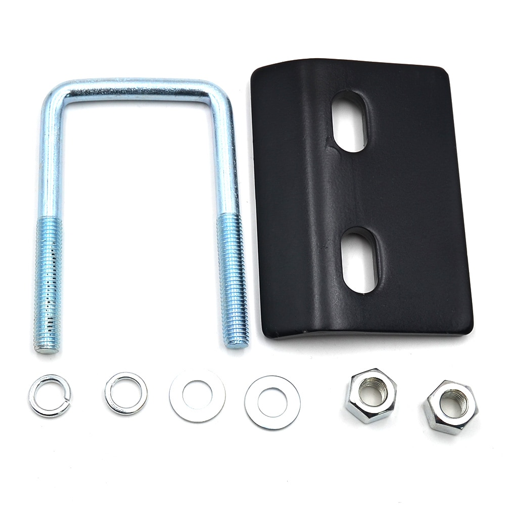 Universal Trailer Damper Couplings U-Bolt Anti-Rattle Stabilizer Hitch Tightener Lock Down Tow Clamp
