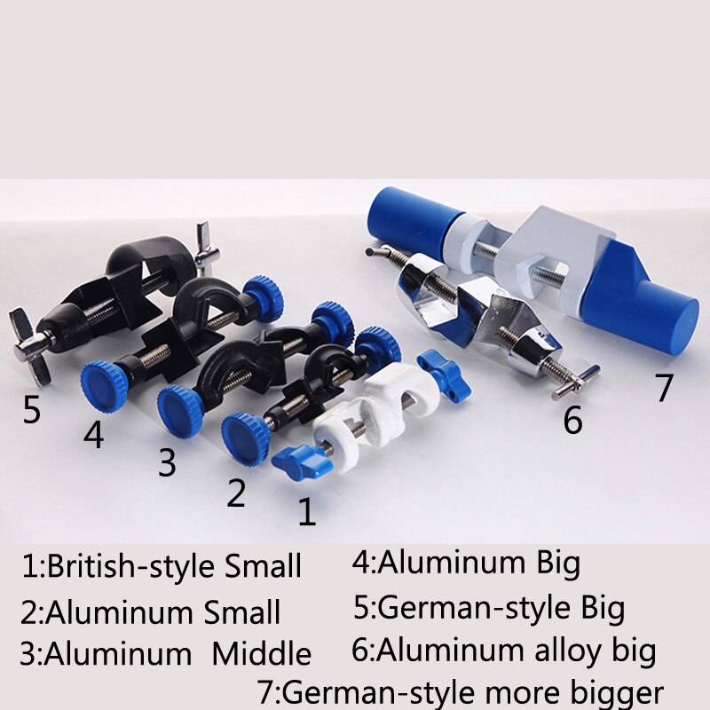 2 Pcs/lot British/German-style Laboratory Cross Clamp CROSS CLIP Iron Frame