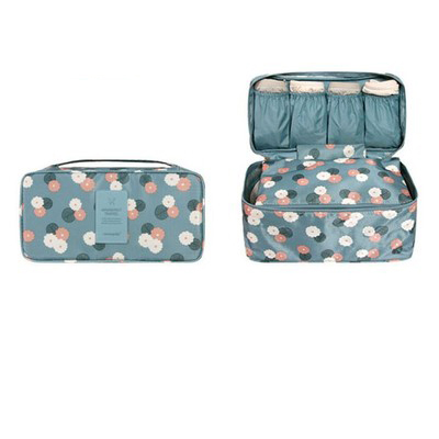 Travel Bag Compression Packing Cubes Bags Women Underwear Bra Sock Clothes Luggage Organizer Waterproof Traveling Bag: lansehuaduo