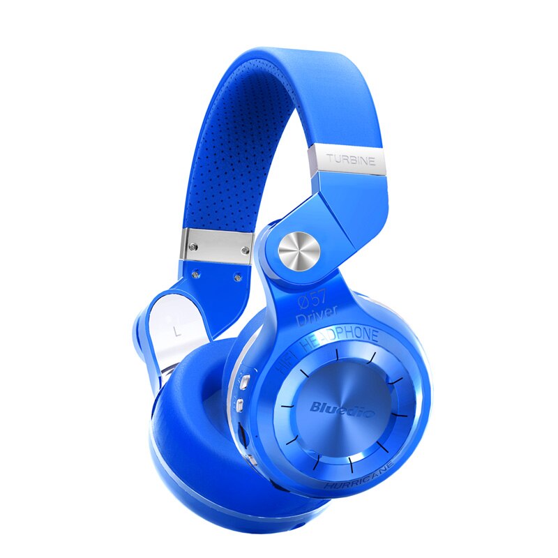Wireless Bluedio T2+ V5.0 Stereo Foldable Style EDR Wireless Headset for Smartphone Tablet PC: Blue Bubble bag