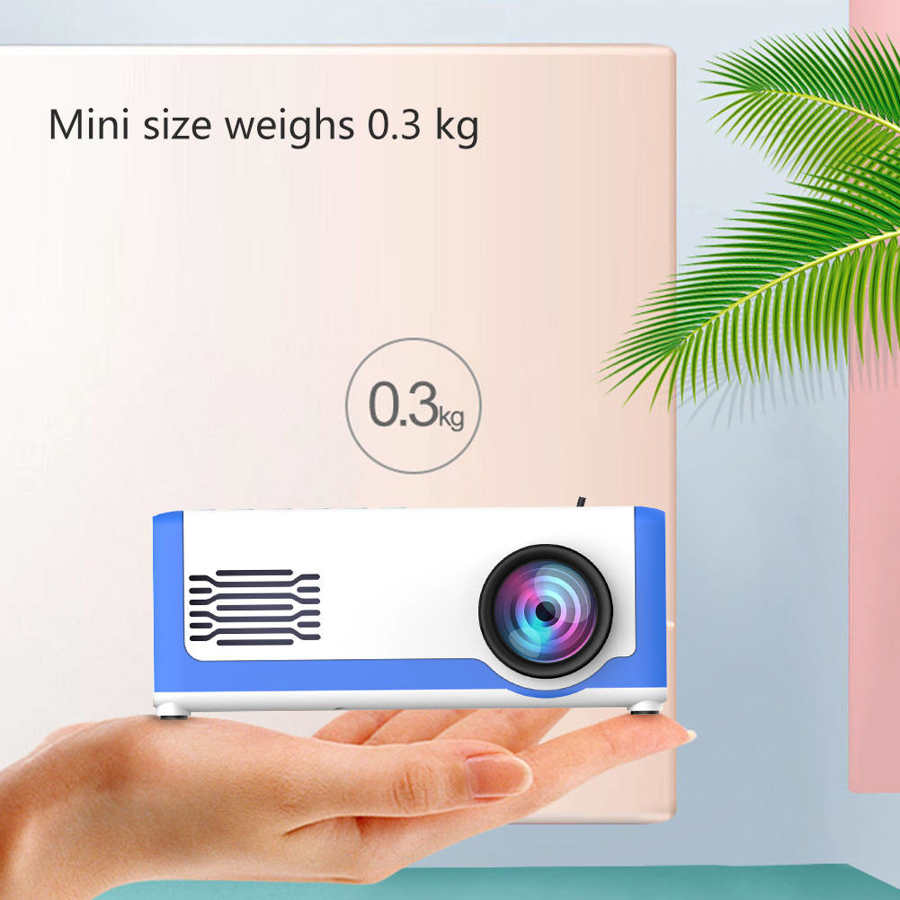 M1 Mini LED Office Projector 1080P High Definition Pocket Home Theater Media Players 100-240V