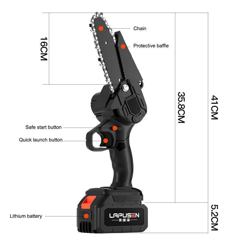 Chainsaw Spare Parts for Electric Chain Saw Mini Partner Metal Lithium Battery Super Power Multifunction Pruning Trees