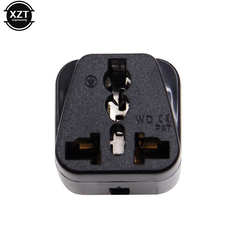 Universal Female AU/US/UK/EU special conversion plug 2 in 1 IEC 320 C14 Male to C13 Female Power Adapter PDU/UPS C13