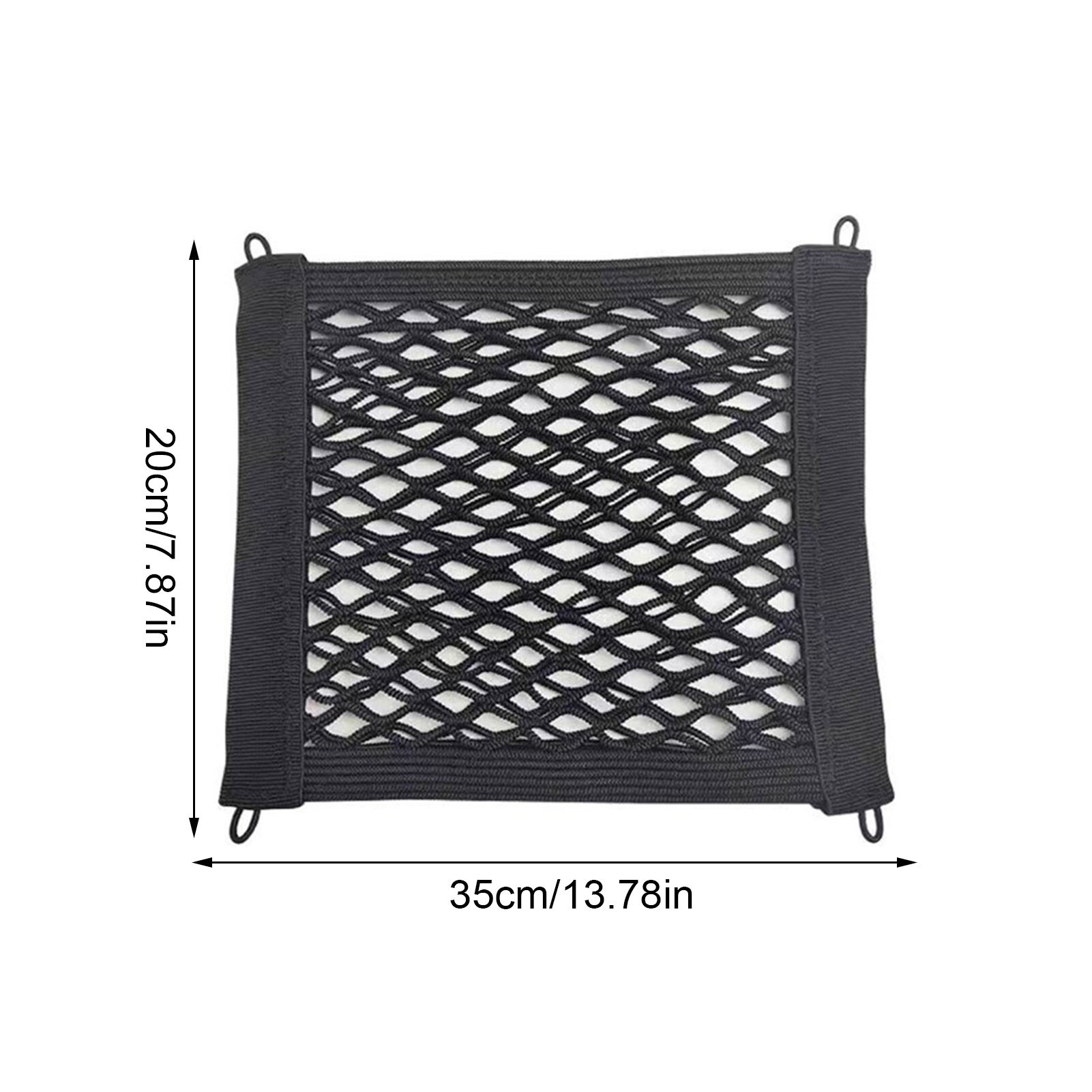 Motorcycle Cargo Net Heavy Duty Bungee Net Flexible Universal Trunk Storage Net Motorbike Storage Mesh Net Luggage Rack For Moto