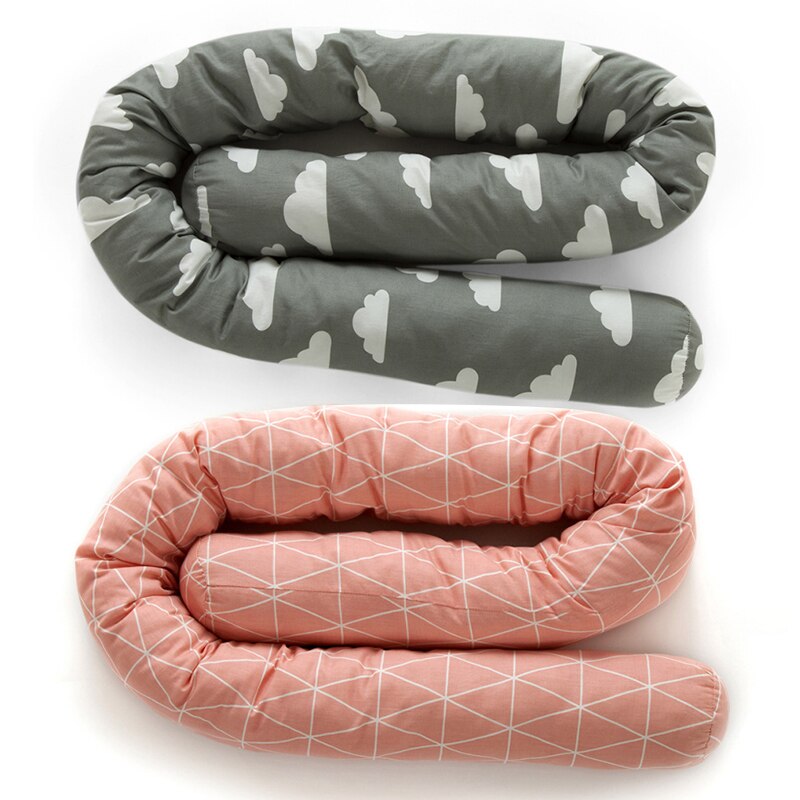 Coussin de pare-choc pour bébé 2M, coussin de protection pour bébé, berceau d'impression, autour du lit, barrière de sécurité