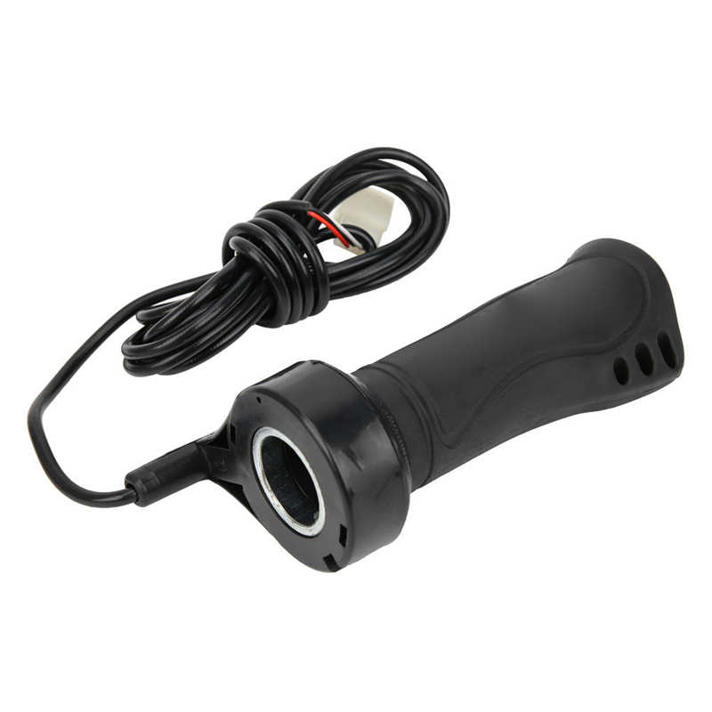 E-Bike Controller Stuur Set 12V 250W Elektrische Fiets 3-Wired Borstel Controller Extended Cable Twist throttle Stuur Set