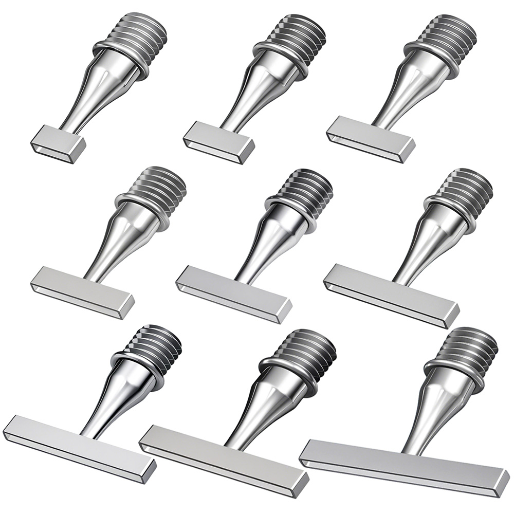 Premium 9 Model Thin Stainless Steel Pen Heads For Diamond Painting Art Tools Drill Point Pen Drill Tip Pen Tip Accessories: black