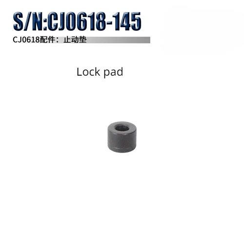 CJ0618-0-09 Tailstock Spindle Sleeve Inside Tail Screw Nut Lathe Accessories: black