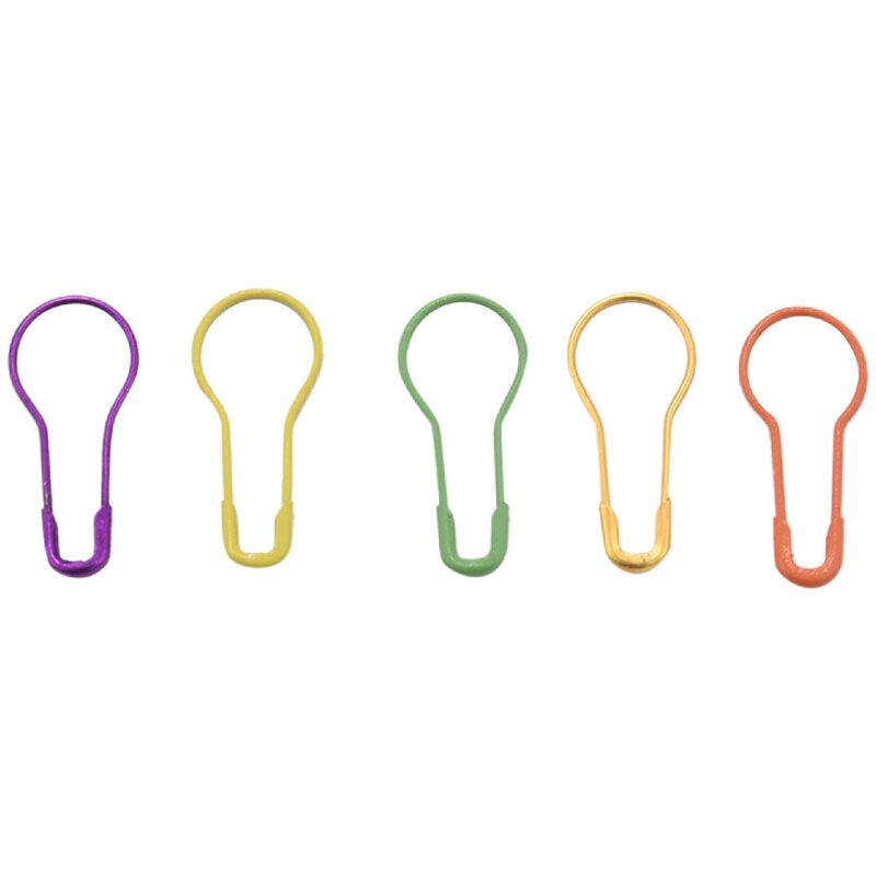 1000 Pcs Lamp Kalebas Pinnen-Metalen Kalebas Pinnen Peervormige Pins Voor Breien Stitch Markers, naaien Kleding Diy Craft Maken