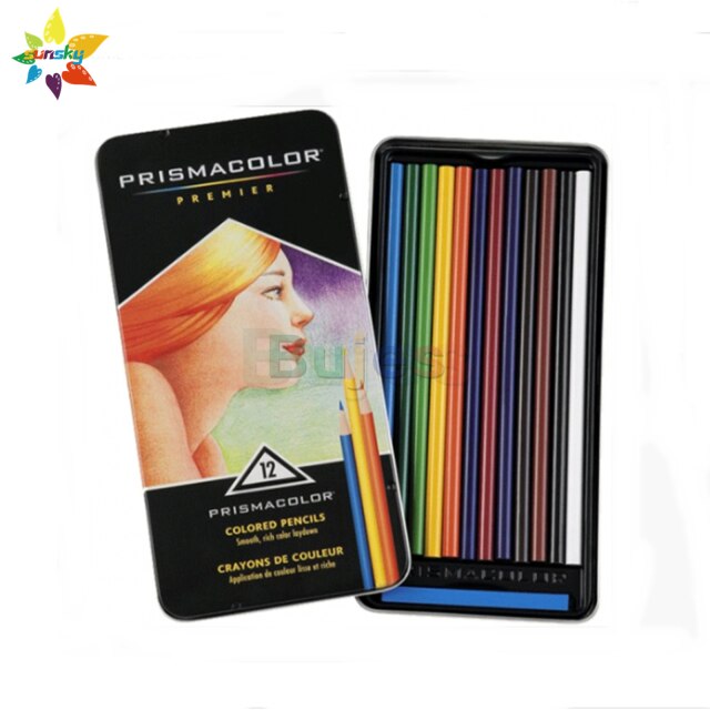 Prismacolor Premier Zachte Kern Kleurpotloden 24 72 150Count Kleur Prismacolor Premier Zachte Kern Kleurpotloden Voor Art Tekening: 12 color