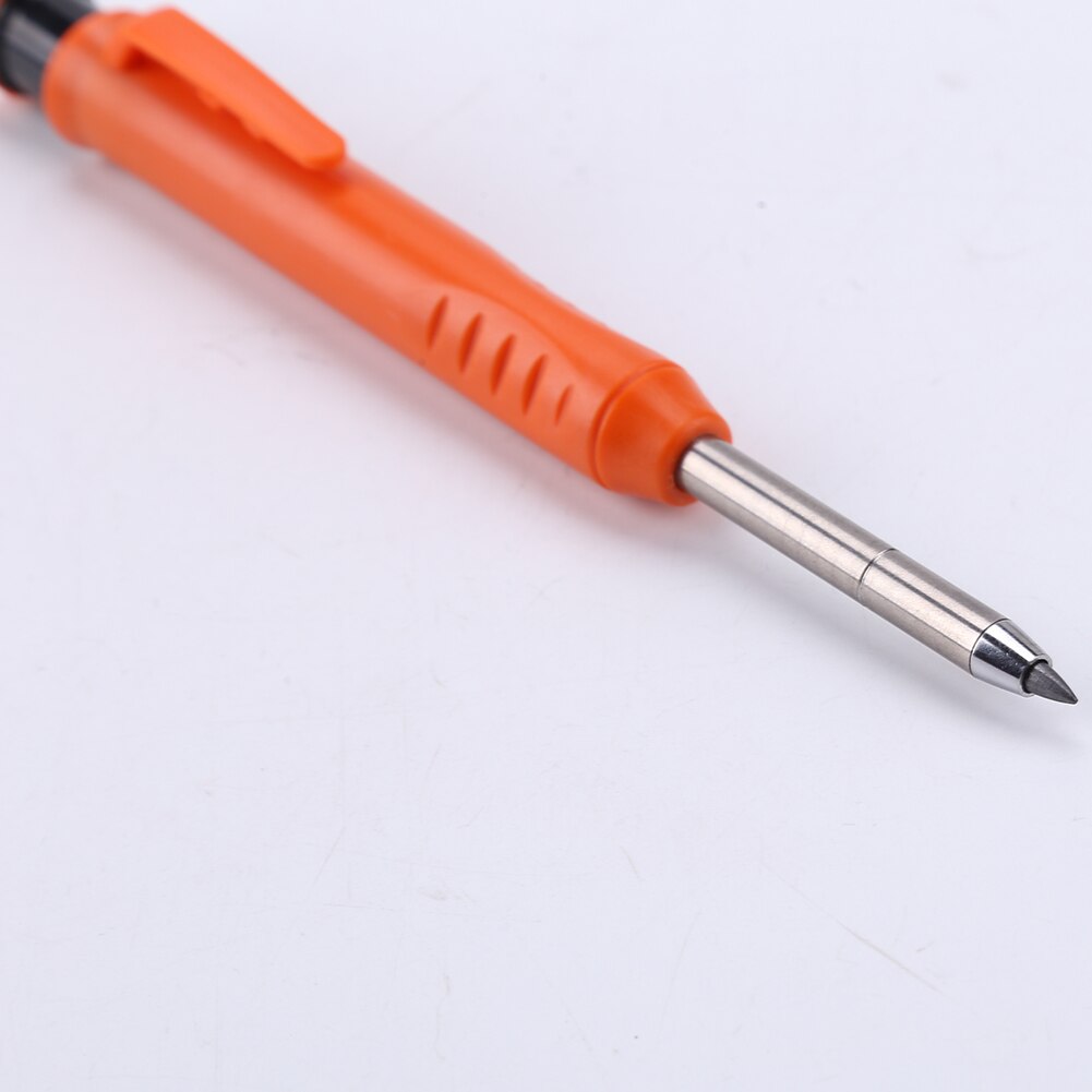 3Pcs Solid Timmerman Potloden Met 18 Vullingen Set Vulpotlood Bouw Marker Markering Tool Voor Architect Kraspen