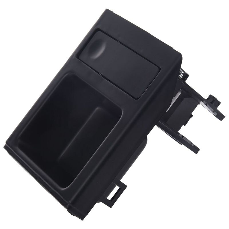 Double hole car front center console cup rack / change box for BMW E46:black