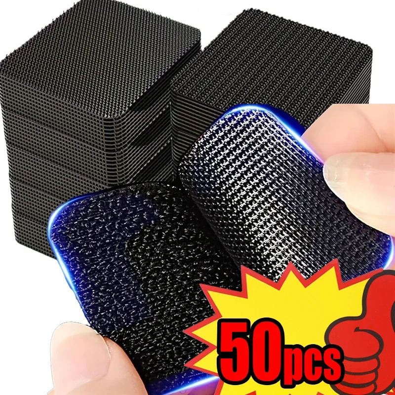 Rasgo muito forte adesivo velcros fita anexa auto-adesivo cabo organizador diy tapetes de carro fixadores costura auto