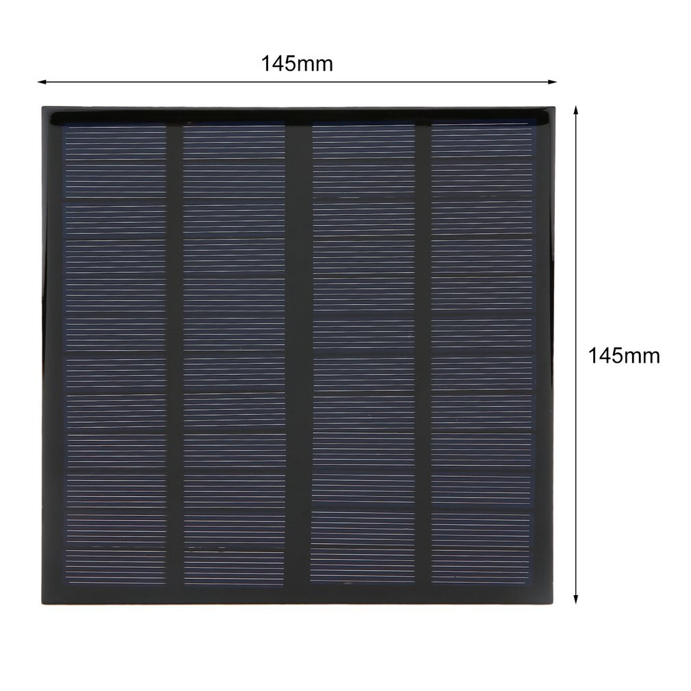 3W 12V 125mA Polycrystalline Silicon Solar Panel S... – Vicedeal