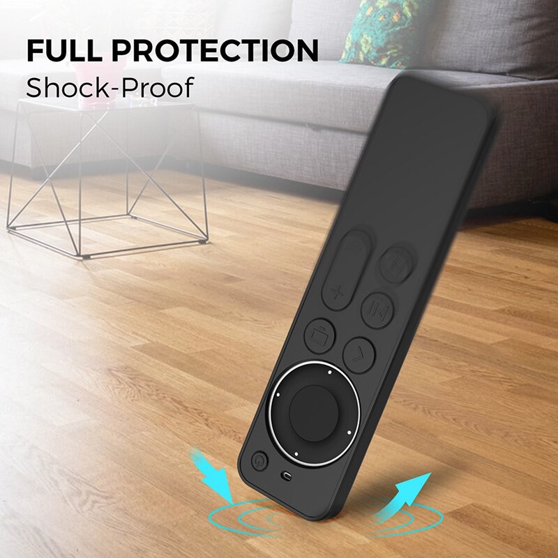 Afstandsbediening Stofdicht Cover Home Storage Beschermhoes Voor Apple Tv Siri Remote Controller Case