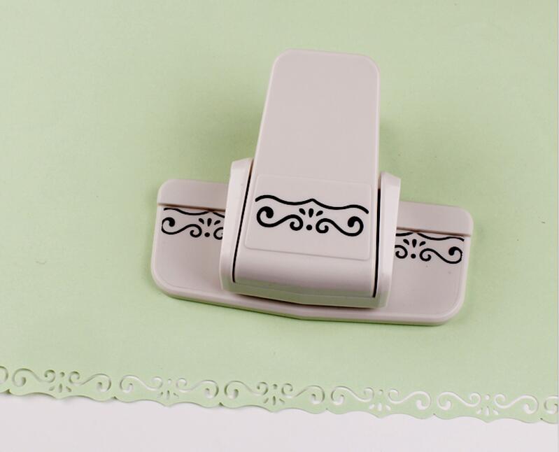 Punch scrapbooking handmade edge device DIY paper cutter craft Handmade fancy border punch S flower embossing: ruyi