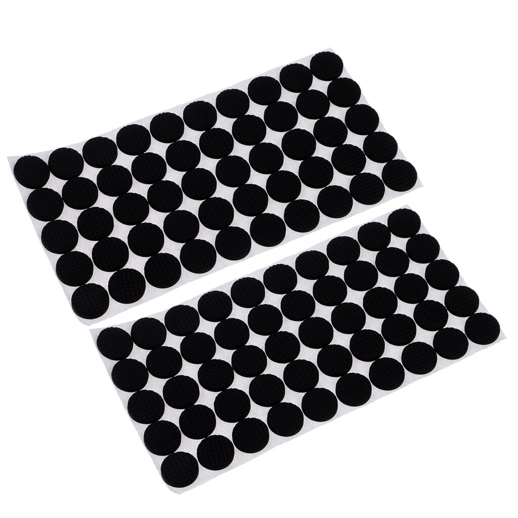 100 Stuks Non Slip Meubels Pad, lichtgewicht Zelfklevende Silicone Anti-Slip Pad Value Pack Meubels En Floor Protectors