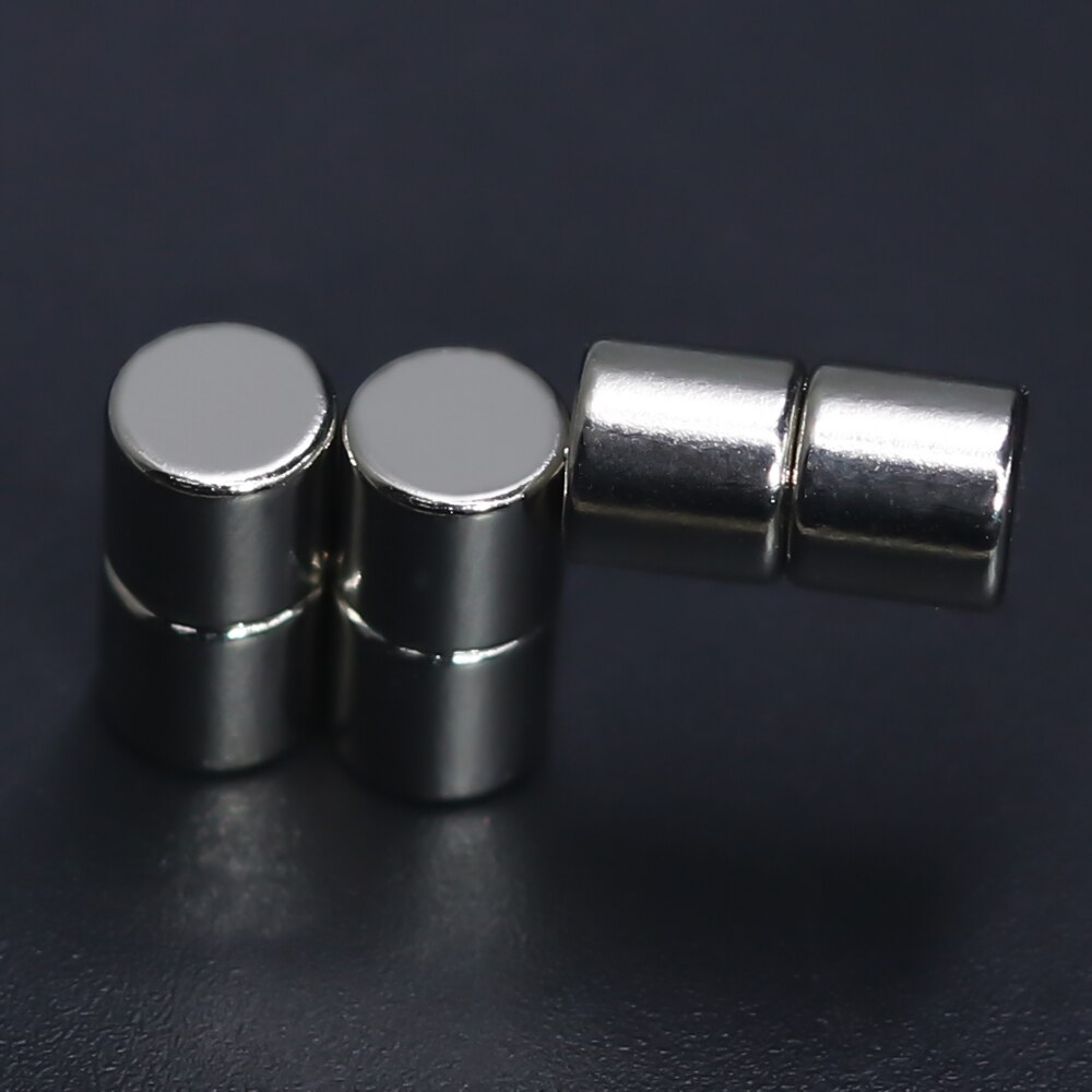 10/20/50/100/200 kpl 6 x 6 neodyymimagneetti 6mm x 6mm n35 ndfeb pyöreä supertehokas vahva kestomagneettinen imanes-levy