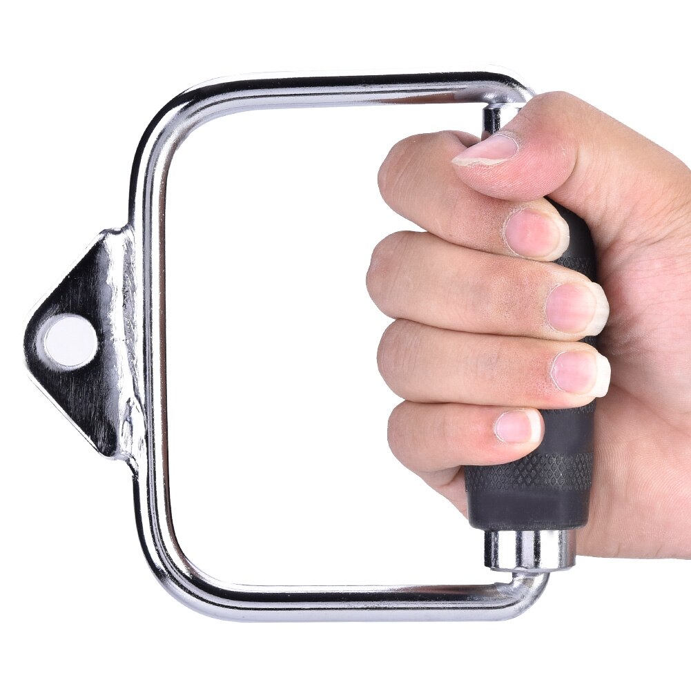 High Strength Single Extension Stirrup Handle Gym Single Stirrup Crossover Bar Cable Attachment Home Gym Workout Handle