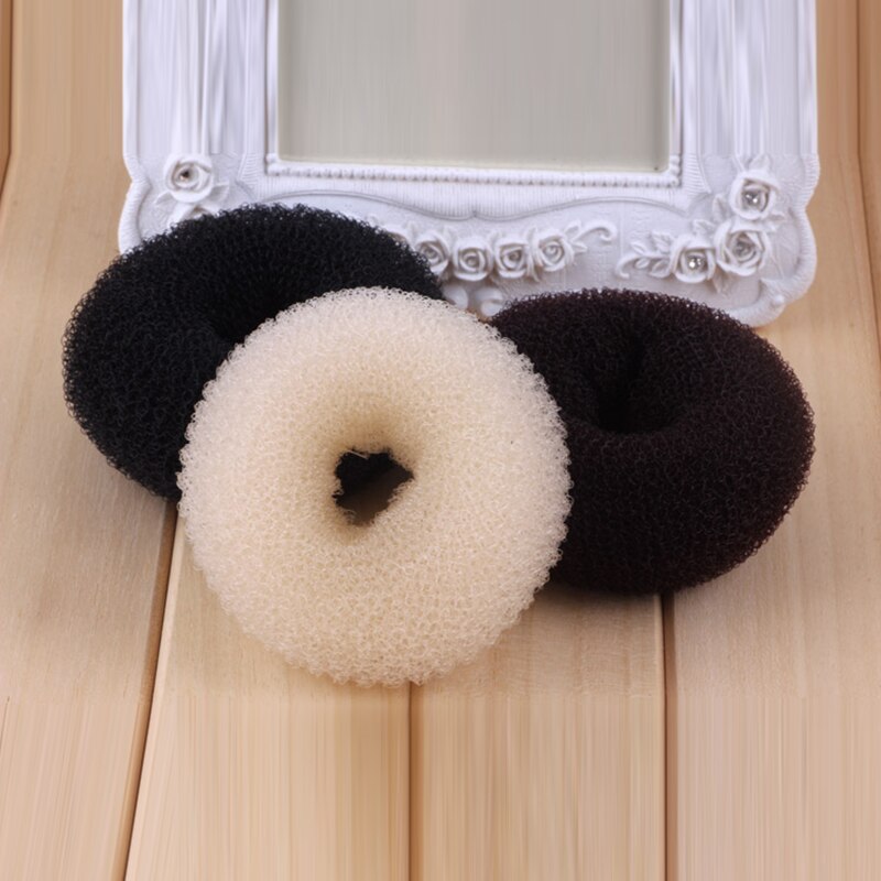 Pince à cheveux en forme de Donut pour femmes, outils de coiffure, pour chignon, pour femme, bandeau élastique, accessoires pour cheveux, porte-queue de cheval pour fille