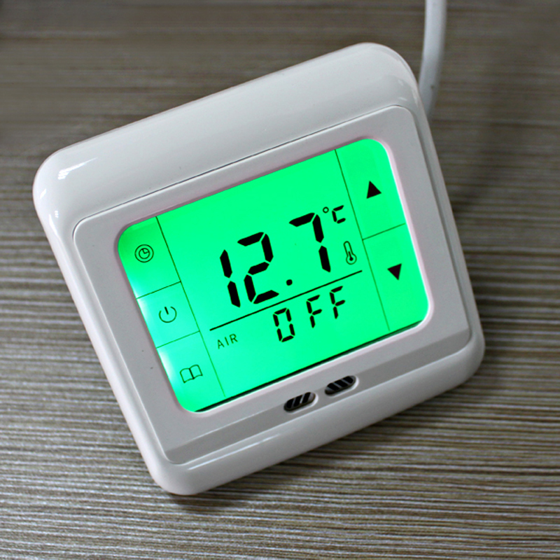 BYC07.H3 Thermoregulator Touch Screen Verwarming Thermostaat Voor Warme Vloer, Elektrische Verwarming Systeem Temperatuur Controller