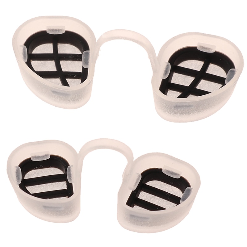 Filtros Nasales invisibles para la nariz, filtro anticontaminación, alergias al polen, antipolvo, extraíble, S/M/L