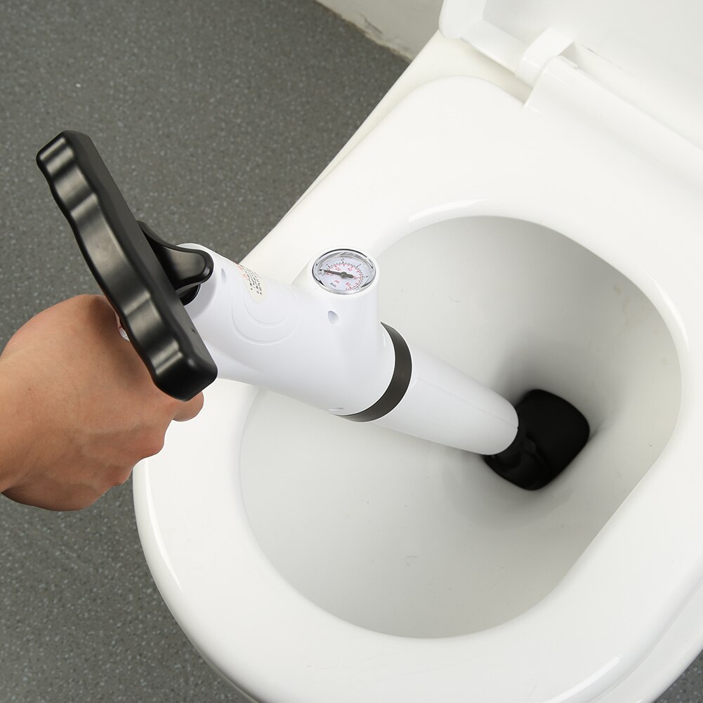 Gootsteen-toilet-afvoer ontstopper pomp met ontstoppingsveer 1 meter - riool ontstoppen set