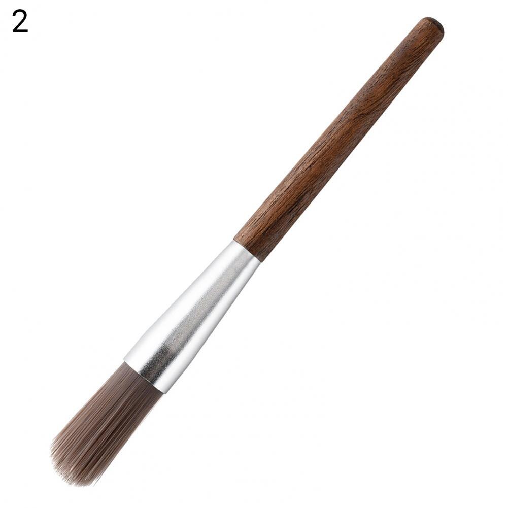 Limpiador de cafetera de mango largo, cepillo de limpieza de cerdas densas que ahorra trabajo, cepillo para elaboración de café, accesorios Barista: 2