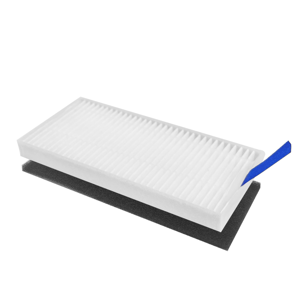 Compatível com os acessórios de reposição do Xiaomi Robot Vacuum E5, Filtro de Mop, Escova Lateral, Pano de Limpeza.