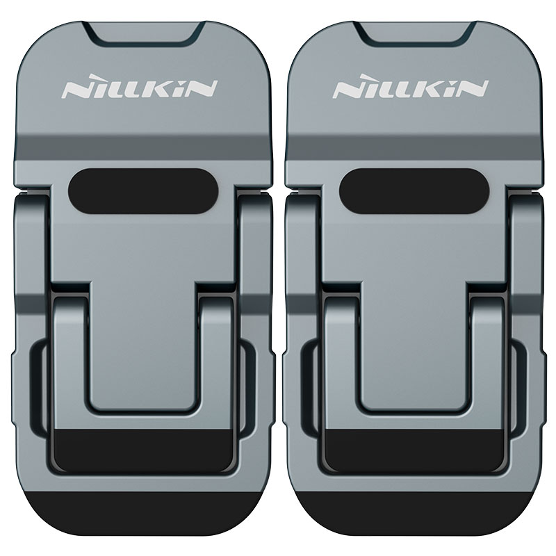 Nillkin Self-Adhesive Portable Laptop Stand Invisible Computer Stand Foldable Ergonomic Desktop Bracket for Tablets H3CA: GRAY