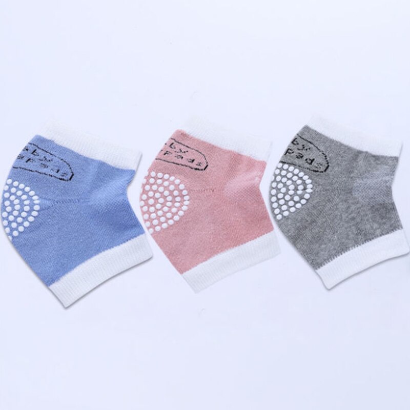 3 Pairs Baby Toddler Crawling Socks Children&#39;s Anti-fall Girl Baby Knee Sleeve Baby Protection Knee Socks: Style 4(3PCS)