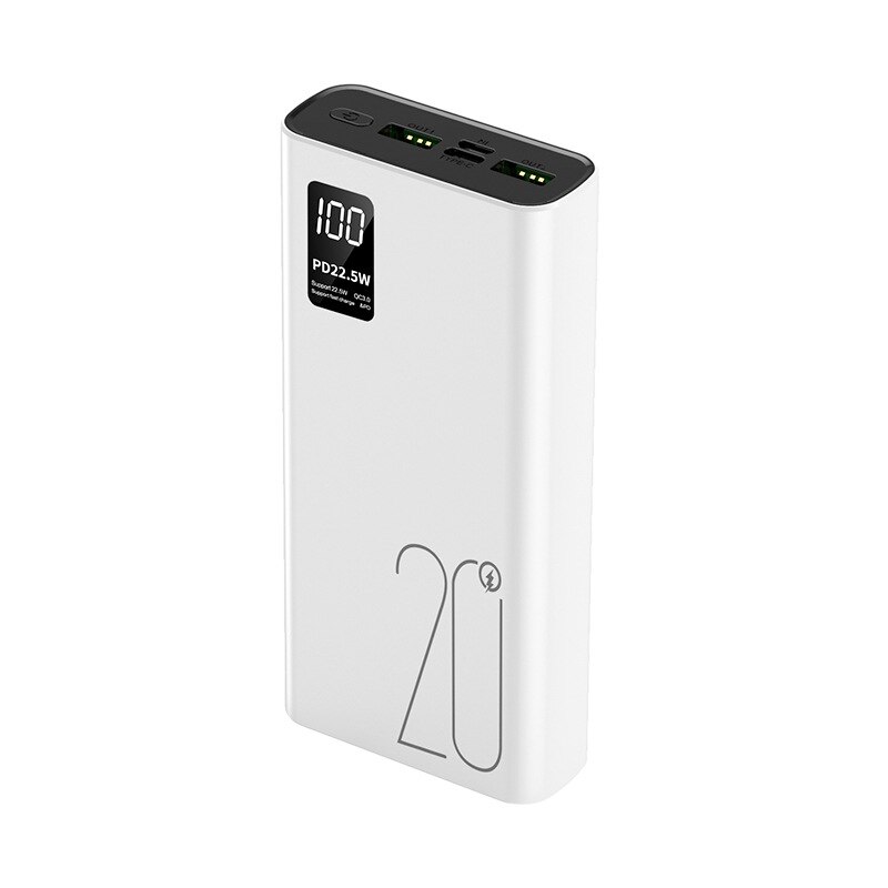 Neue PD 22,5 w Super Schnelle Ladung Energie Bank Mini Große Kapazität 20000 mA Handy, Mobiltelefon Strom Versorgung: 10000mAh