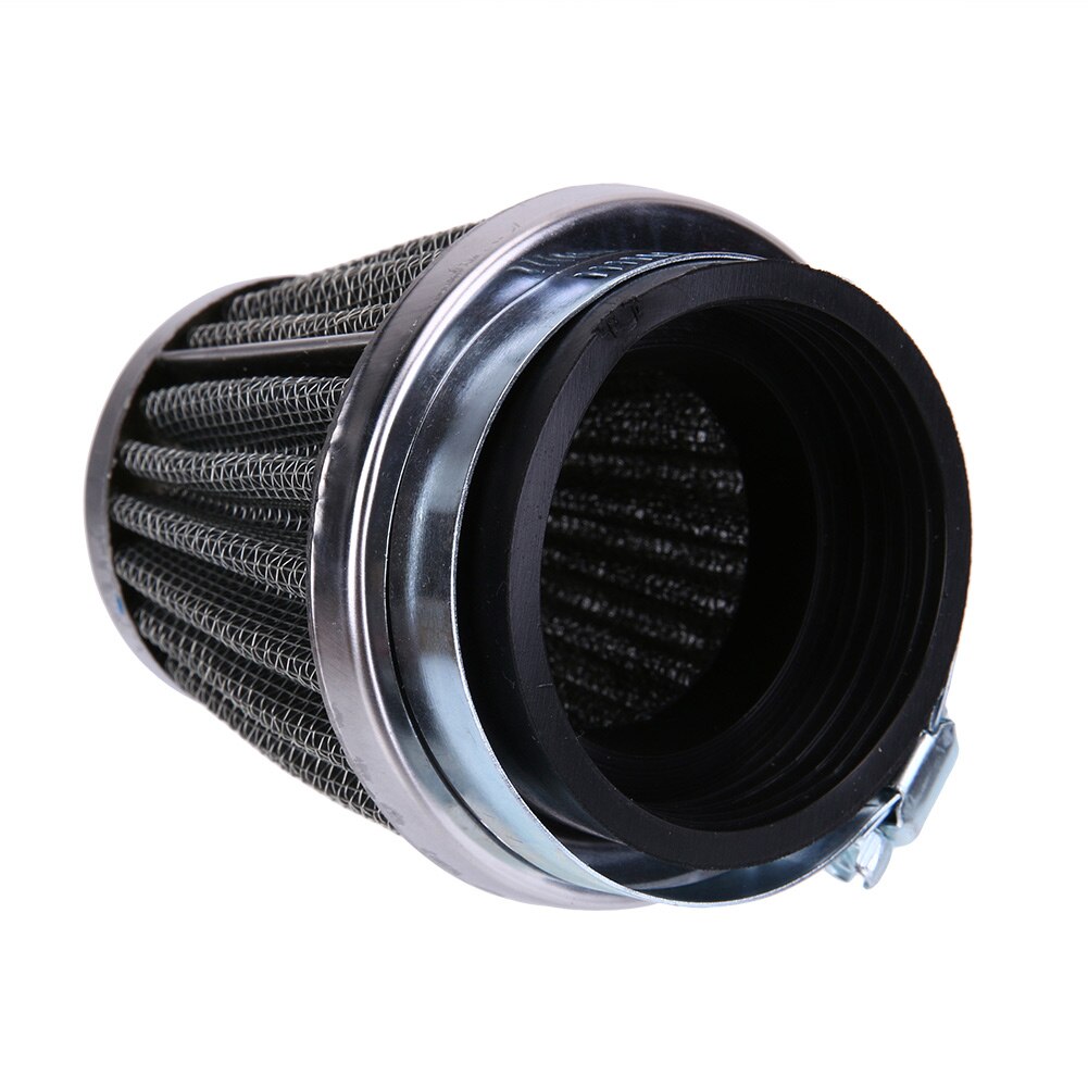 Filtre à Air de Scooter de filtre à Air de moto de gaze de filtre de filet en acier de 54mm 2 couches pour Harley Yamaha Honda Suzuki
