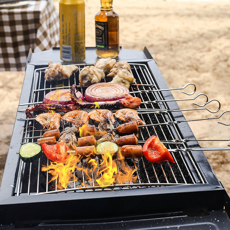 BBQ Barbecue Utensils Barbecue Sign Grill Bbq Barbeque Accessories Skewers Bbq Accessories Wide Skewers Grills Skewers