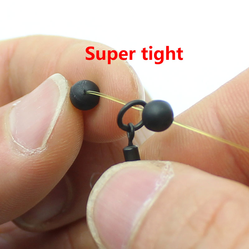 3 Packs Carp Fishing Hook Chod Rigs Accessories Heli Chod Beads Fishing Rigs Connector Stop Beads Terminal Tackle Equipment