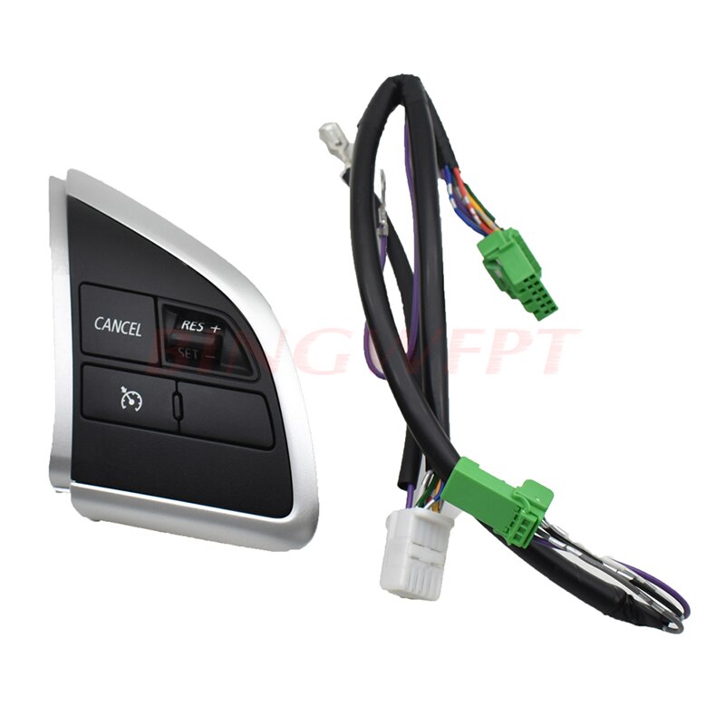 Voor Mitsubishi Asx Mirage Space Star L200 Cruise Control Schakelaar Stuurwiel Knop Audio Android Speler Schakelaars: Rood