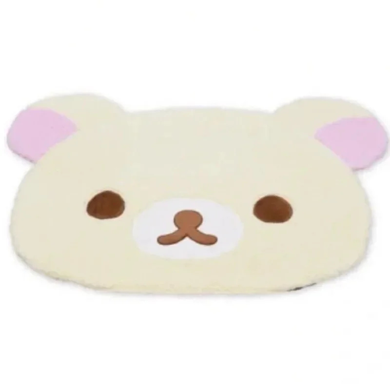 Kuna Bear Rilakkuma Carpet Relaxed Bear Cartoon Cute Korea Floor Mat Bedroom Soft Plush Floor Mat Home Bedroom Bedside Carpet
