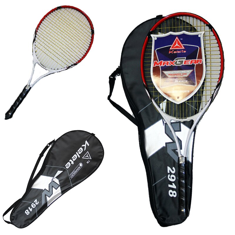 Tennis Racket Carbon Aluminium Geïntegreerde Tennisracket Beginnende Beginner Training Tennisracket