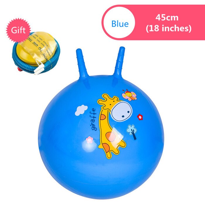 45cm Thickened Inflatable Bouncing balls Claw the Ball Educational Outdoor Sports Toys for Kindergarten Children Kids Jump Games: Purple 